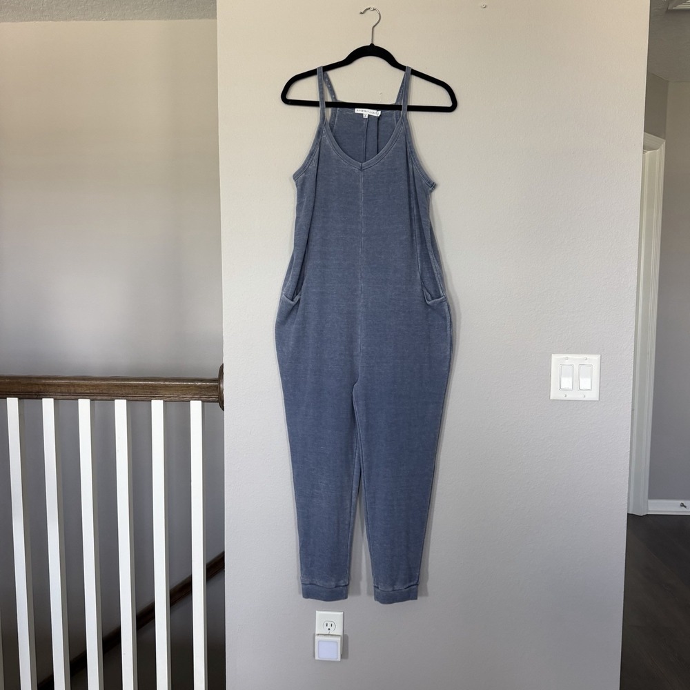 Sincerely Jules NWT Overall Jumpsuit Small Blue Cottagecore Boho Festival Travel